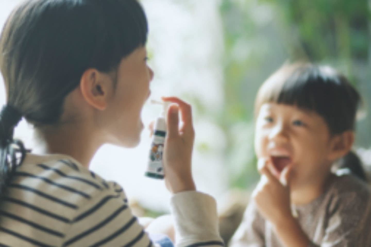 ＃こどものどスプレー